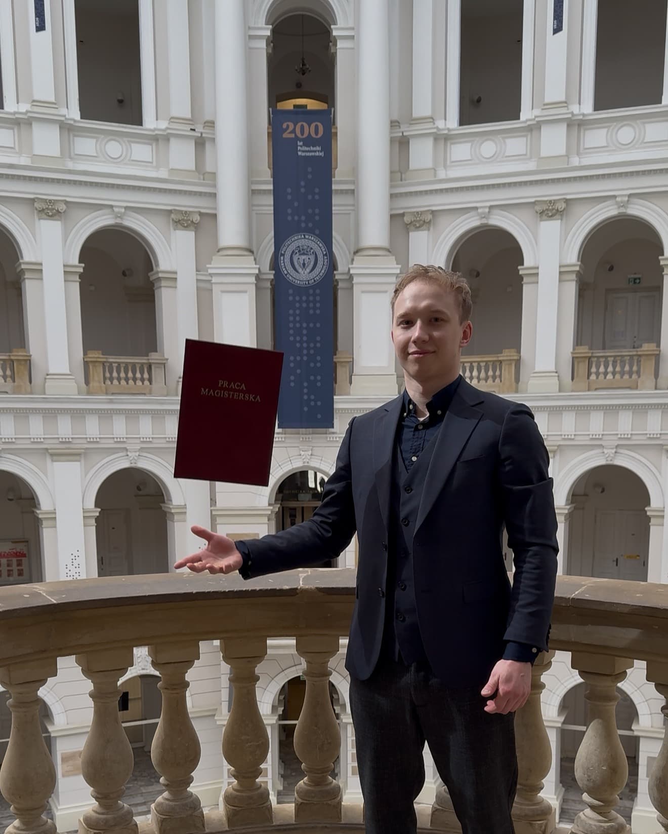 Szymon Smagowski — Master's defense, Politechnika Warszawska
